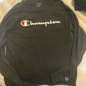 A champion crewneck